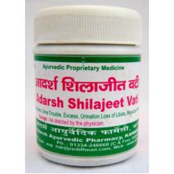 ADARSH SHILAJEET VATI 40G (ШИЛАДЖИТ ВАТИ) 110 таб ADARSH SHILAJEET VATI 40G (ШИЛАДЖИТ ВАТИ) 110 таб