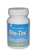Вита Цинк (Zink) (продукция компании Виталайн (Vitaline)) Улучшает функцию предстательной железы, учавствует в лечении кожных болезней 