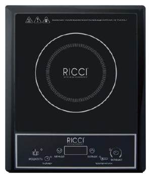 Индукционная настольная плитка (плита) Ricci JDL-C20A15 Индукционная плита Ricci JDL-C20A15 это настольная кухонная электрическая плита для приготовления еды, работающая от индуцированных вихревых токов, которые создаются при помощи высокочастотного магнитного поля.