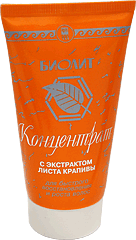 Концентрат с экстрактом листа крапивы, жидкость, 150 мл Концентрат показан для ухода за чувствительной кожей головы, за ломкими, сухими и тонкими, седыми, жирными волосами; для восстановления волос, поврежденных в результате вредного воздействия внешних факторов и частого окрашивания; при выпадении волос.