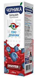 ЧЕРНИКА Глаз Дракона - бальзам для глаз (при ухудшении зрения, при болезнях глаз) 250мл В настоящее время всё больше людей жалуются на проблемы со зрением. Плохая экология, стремительный ритм жизни города, воздействие ряда токсических и химических факторов, а также постоянные стрессовые ситуации негативно сказываются на здоровье человека. Таким образом, снижается иммунитет и человек имеет высокую склонность к различным рода заболеваниям, в том числе к заболеваниям глаз. Согласно статистике, расстройством органов зрения страдают свыше 1 млрд. человек, причем как взрослые, так и дети. Однако в большинстве случаев можно избежать подобных проблем. Для этого следует ежедневно принимать препараты, полезные для здоровья глаз. Научно доказано, что наиболее эффективными являются натуральные лекарственные средства на основе черники.