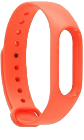 Ремешок для браслета Xiaomi Mi Band 2 (оранжевый) Ремешок для браслета Xiaomi Mi Band 2 (оранжевый)