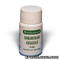 ГОКШУРАДИ ГУГГУЛ BAIDYANATH «GOKSHURADI GUGGULU» для лечения мочевыделительной системы 