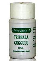 Трифала гуггул Baidyanath Triphala Guggulu, 80 таб