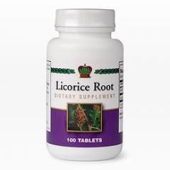 Корень солодки (Licorice Root) Имеет высокую биологическую активность, вследствие наличия глицирризиновой (сладкой на вкус) и глициретовых кислот, обладающих гормоноподобным действием, напоминающим дезоксикортикостерон. Оказывает спазмолитический и заживляющий эффект при язве желудка и 12-перстной кишки. Прекрасное отхаркивающее средство.