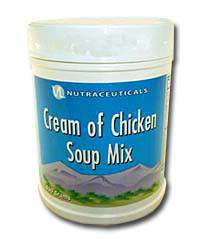 Суп-крем со вкусом курицы (Cream of Chicken Soup Mix) Суп-крем со вкусом курицы - уникальное, сбалансированное, низкокалорийное, полноценное питание, одна порция которого составляет 140 килокалорий и содержит треть суточной нормы всех питательных веществ, необходимых взрослому человеку.