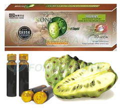 Напиток Нони (Noni Oral Liquid) «Напиток Нони» повышает энергетику организма, останавливает воспалительные процессы, снижает риск развития возрастной патологии, снимает боли, способствует регенерации кожи при ожогах, питает кожу и волосы, замедляет процесс старения, выводит токсические вещества.