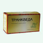 Фиточай Транкведа / 25 пакет.    Продукт с успокаивающим и антистрессовым действием. 