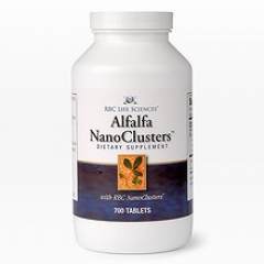 Люцерна 700 таблеток (Alfalfa 700 tablets) Люцерна - уникальное по составу активных веществ растение. Оказывает противовоспалительное и мочегонное действие, выводит токсины и соли мочевой кислоты, предупреждает кровоизлияния и кровоточивость, повышает лактацию, обладает эстрогеноподобной активностью. Одно из немногих содержит фтор растительного происхождения.