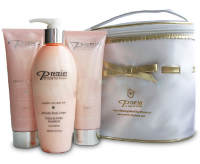 Подарочный набор в косметичке "Кашемир" - Amazing Cashmere Body Trio