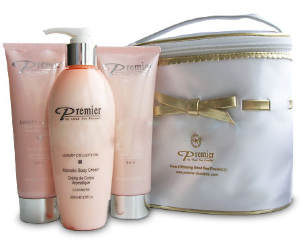 Подарочный набор в косметичке &quot;Кашемир&quot; - Amazing Cashmere Body Trio Набор трио в коробке: лосьон для тела "Кашемир", крем для рук, крем для ног.