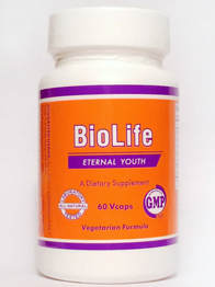 Биолайф (ДГЭА / DHEA) • 60 капсул (Продукция компании Парадигма (Paradigma)) Бесконечная молодость. БиоЛайф – это широко используемый в натуральной медицине гормон в борьбе со старостью.