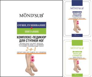 Комплекс-педикюр для ног Отшелушивание+Питание торговой марки ТМ Mond&#039;sub  Комплекс состоит из 2 пар масок в виде носков эффективно удаляет огрубевшую  и потрескавшуюся кожу на стопах,  мозоли и натоптыши, обновляет и смягчает кожу стоп.
Артикул
5928
Серия
Маски ТМ Mondsub
Производитель
Секреты Лан
Количество в упаковке
2 пары
