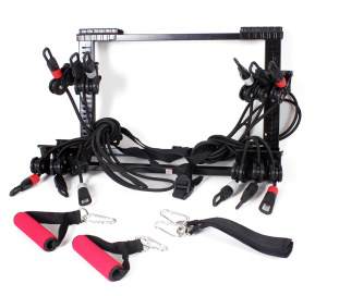 Тренажер с эспандерами и блоками «СТАЛЬНАЯ БАШНЯ» (Tower 200) в ...