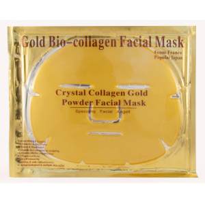 Золотая маска для лица с коллагеном Gold Bio-collagen Facial Mask Что позволяет женщине быть красивой? Одно из важнейших веществ — коллаген, который служит строительным материалом для клеток волос, кожи, ногтей и соединительных тканей, а ведь именно об этом так заботится каждая женщина. Он отвечает за эластичность и способность кожи возвращаться в свое исходное состояние даже после интенсивного воздействия.
