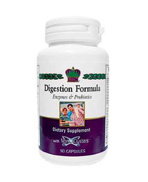 Пищеварительная формула с нанокластерами (Digestion Formula with NanoClusters) Пищеварительная формула – сбалансированный комплекс ферментов и пробиотических культур, который окажет бесспорную помощь при дисбактериозе и других нарушениях в ЖКТ, нормализуя кишечную микрофлору, обеспечивая рост полезных микроорганизмов и улучшая ферментную активность.