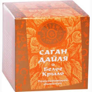 БАД Саган дайля (Белое крыло) Тонизирующий фиточай от компании Сибирское Здоровье Фиточай «Саган Дайля» имеет очень широкий спектр лечебно-профилактического действия: он воздействует не просто на энергетический обмен, а на базовые основы нашей жизнедеятельности.