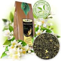 Жасминовый, зеленый чай с цветками жасмина