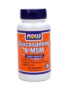 Глюкозамин МСМ / Glucosamin &amp; MSM • 60 капсул (Продукция компании Парадигма (Paradigma))   При заболеваниях суставов, хрящевой ткани, воспаление, боли в суставах.