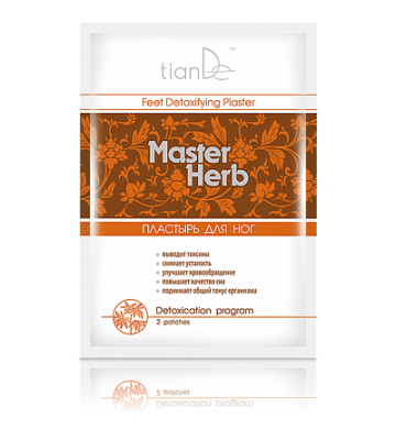 Пластырь для ног детоксикационный Master Herb Tiande в интернет ...