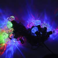 Светодиодная гирлянда LED Кристалы 40 лампочек
