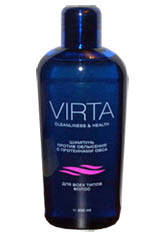 Шампунь против облысения, с протеинами овса / Virta / 200 мл Шампунь эффективен при выпадении волос, вызванном различными причинами. Предупреждает потерю волос и способствует их росту.