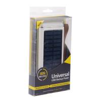 Внешний аккумулятор на солнечных батареях Universal UD-8 20000mAh