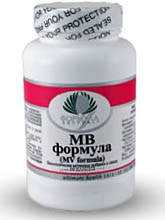 БАД Биодобавка МВ-Формула Мастовит от компании Альтера Холдинг • 90 капсул 
Уникальная формула МВ-Формула (МастоВит) обеспечивает питательную поддержку молочным железам, содержит бета-каротин, витамины С и Е, чеснок, зеленый чай, кофермент Q10 и йод.
