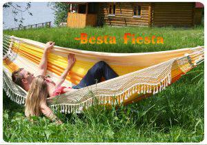 Гамак Besta Fiesta Sun Flower Красочный большой гамак Besta Fiesta Sun Flower сделан из хлопка с бахромой ручной работы.