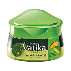 Крем для волос Dabur VATIKA Nourish &amp; Protect - питание и защита 140 мл 

Питательный крем для волос с хной, алоэ и миндалём. Идеально подходит для нормальных волос, делает волосы мягкими и послушными.

Для большей эффективности лучше сочетать с питательным шампунем Vatika Naturals Nourish & Protect.