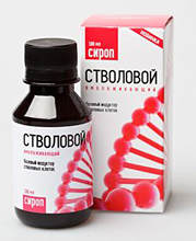 Стволовой тонизирующий, сироп , 100 мл Обеспечивает восстановление поврежденных участков органов и тканей, препятствуя процессу старения с помощью клеточных регуляторов - цитакинов. Старение организма прежде всего связано с преждевременной гибелью клеток и недостатком их естественного восполнения. При этом снижаются как количественные, так и качественные показатели деятельности различных тканей и органов человека.