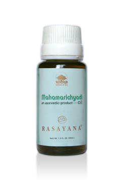 Масло Mahamarichyadi (продукция компании Raj Rasayana Herbals (Индия)) Лечебное аюрведическое масло для кожи. Масло Махамаричади является лечебным аюрведическим маслом для кожи. Обладает антибактериальным и противогрибковым эффектом. Применяется при кожных заболеваниях, таких, как псориаз, экзема, чесотка, угри, язвы, гнойные ранения, грибковые поражения. 