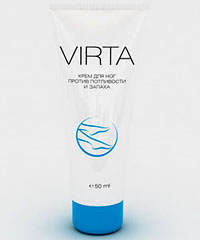 Крем для ног против потливости, запаха / Virta / 50 мл Предназначен для предотвращения интенсивного потоотделения, неприятного запаха.